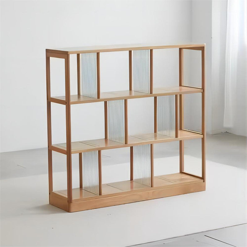 Wooden Cabinet Home Lower Size Office Furniture Design Glass Partition Executive Student Bookshelf