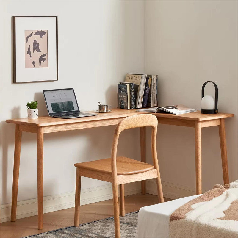 Homemade Computer Desk Solid Oak Wood Creativity Study Desk Reading Desk