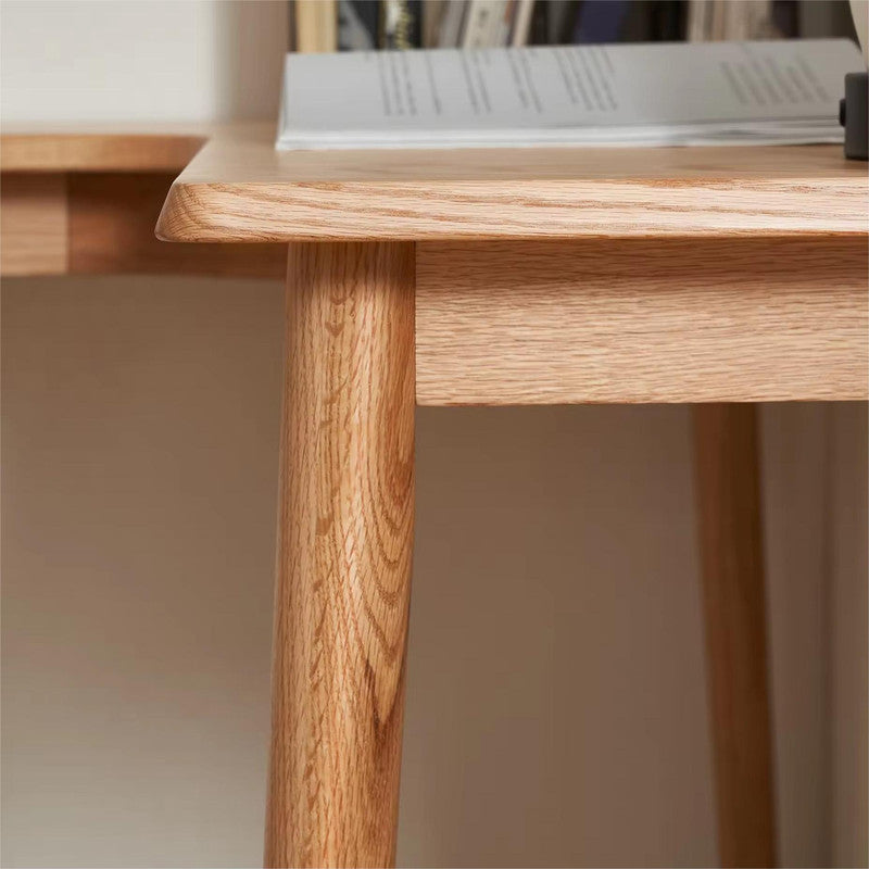 Homemade Computer Desk Solid Oak Wood Creativity Study Desk Reading Desk