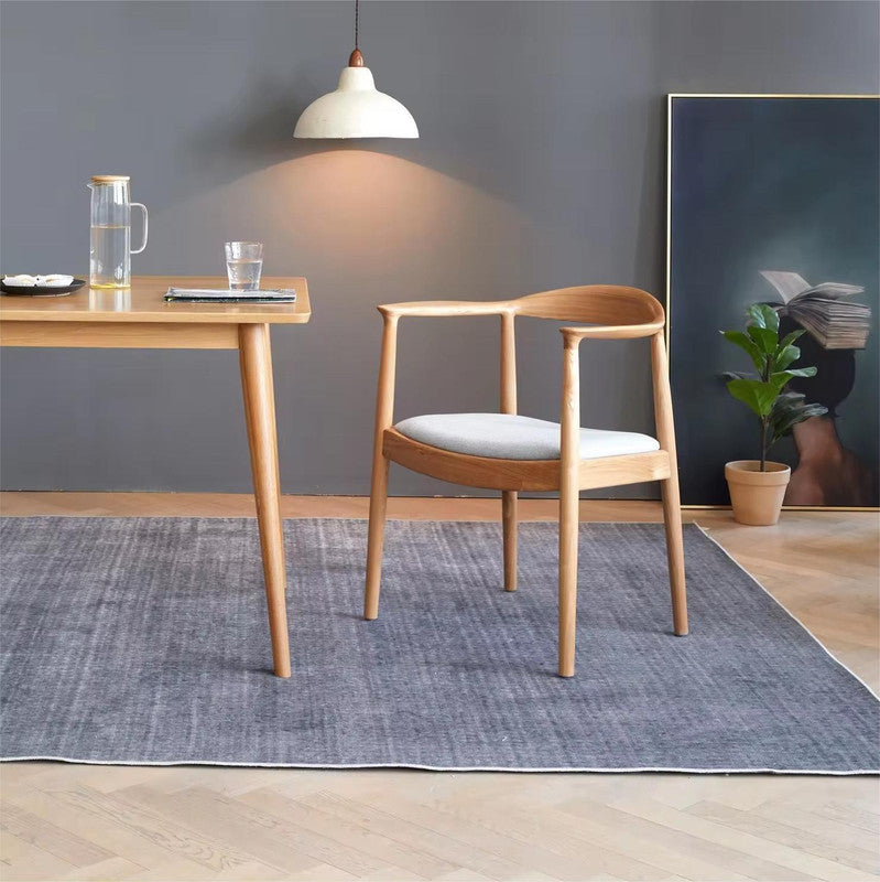 Cozy Modern Study Room Chairs Solid Ash Wood Study Chair