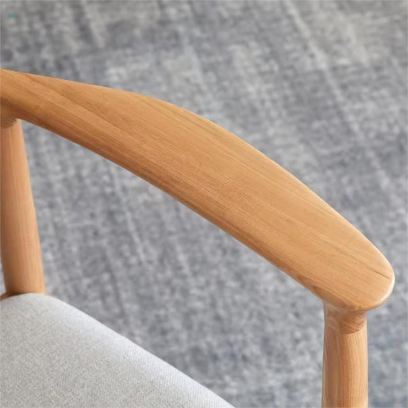 Cozy Modern Study Room Chairs Solid Ash Wood Study Chair