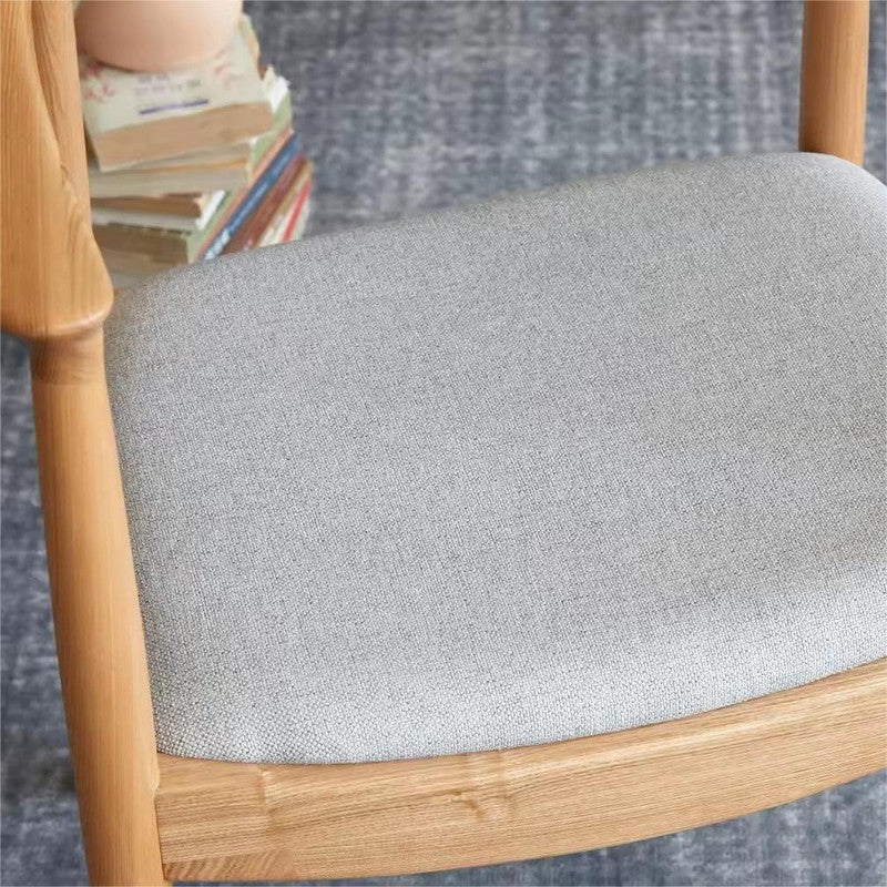 Cozy Modern Study Room Chairs Solid Ash Wood Study Chair