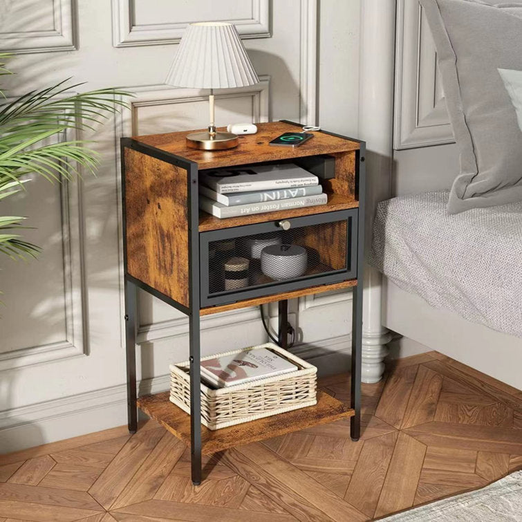 27.4'' H x 15.8'' W 1 Printer Stand with Wheels