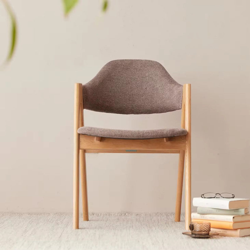 Ergonomics Study Chair Student Solid Oak Wood Chairs for Study