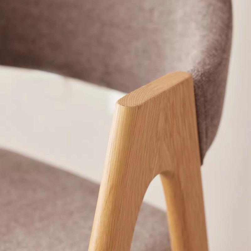 Ergonomics Study Chair Student Solid Oak Wood Chairs for Study