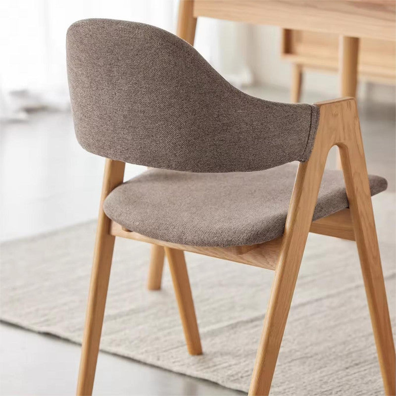 Ergonomics Study Chair Student Solid Oak Wood Chairs for Study