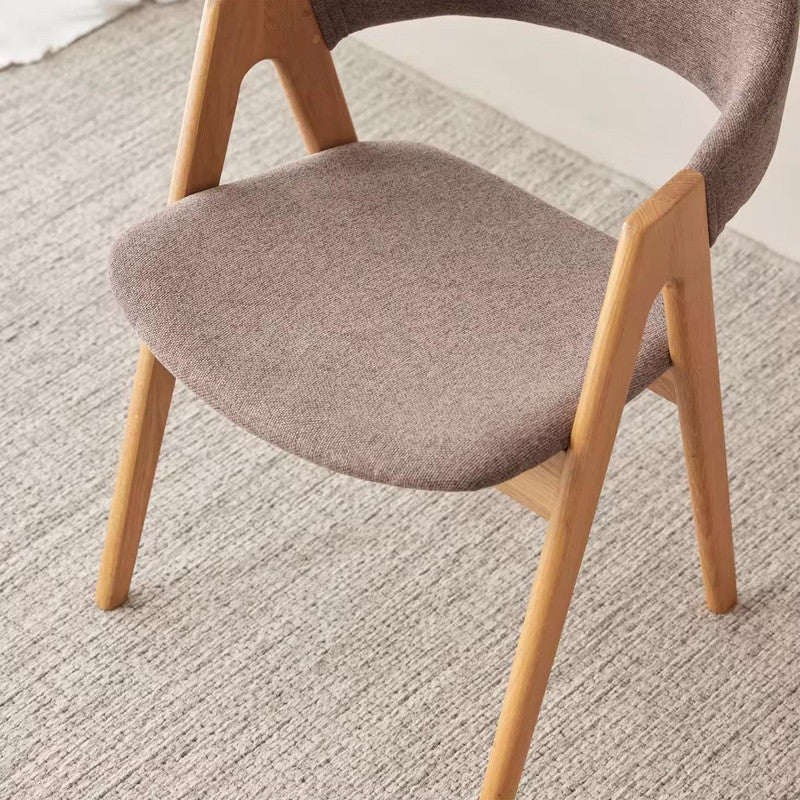 Ergonomics Study Chair Student Solid Oak Wood Chairs for Study