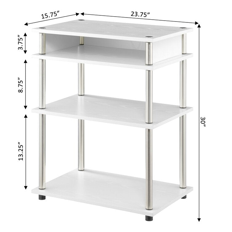 30'' H x 23.75'' W Printer Stand