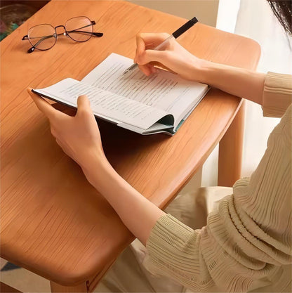 Home Study Room Desk with Bookshelf Study Table