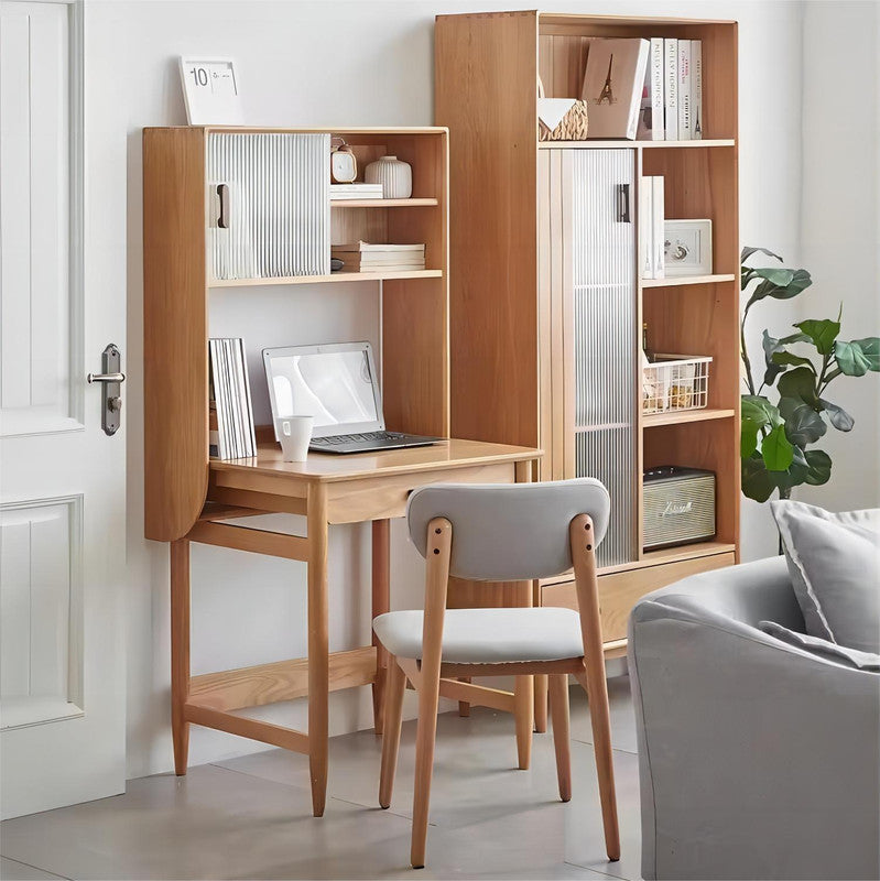 High Quality Solid Wooden Oak Laptop Computer Desks Study Table Desk with 1 Drawer