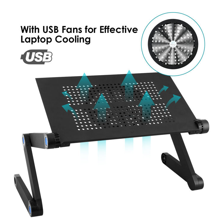 Adjustable Laptop Cart Stand